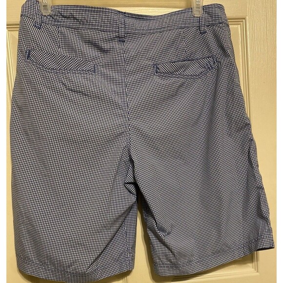 Lululemon Shorts Mens Blue Plaid Gingham Athleisure Resort Golf Preppy  Stretch - Picture 8 of 15